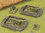 FLAMES OF WAR BB118 Entrenchments Gun Pit Markers