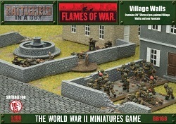 FLAMES OF WAR BB168 Village Walls