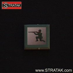 STRATAK WARS counter USA in olive green